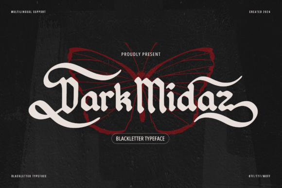 Dark Midaz: A Typeface That Demands Attention