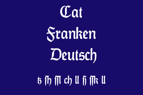 Designing with CAT Franken Deutsch: A Gothic Blackletter Guide
