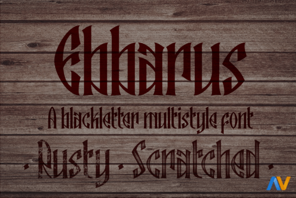 Ebbarus: The Vintage Blackletter Font for Authentic Design