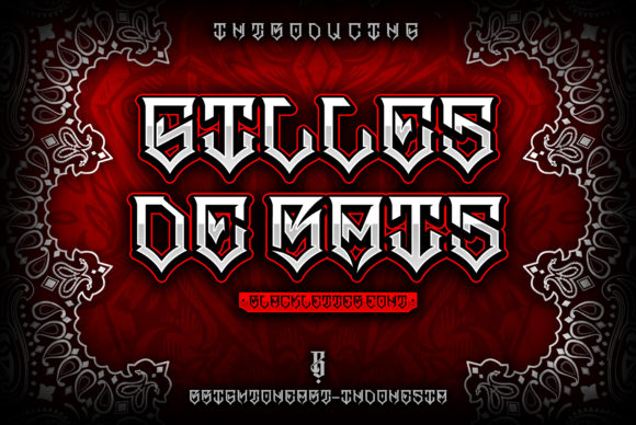 Gilles De Rais: Command Attention with Bold Blackletter