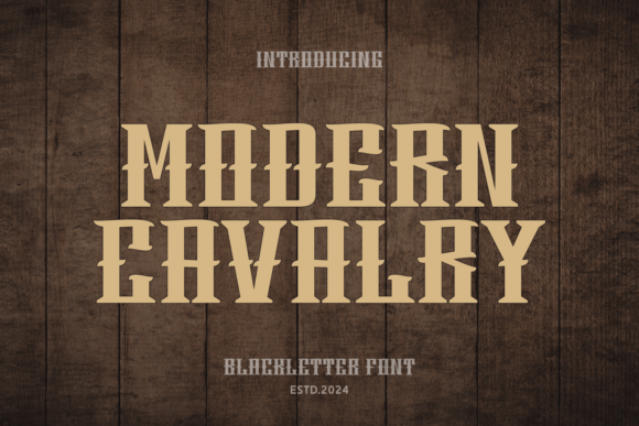 Modern Cavalry: A Guide to Bold, Vintage Typography