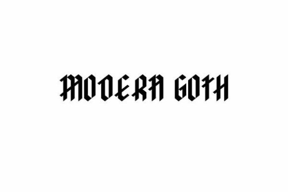 Modern Goth: The Bold Blackletter Font for Fearless Design
