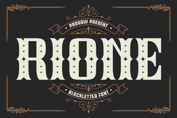 Rione: The Modern Blackletter Font for Bold Brands