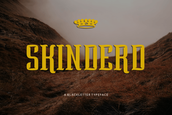 Skinderd: The Modern Blackletter Font for Bold Branding
